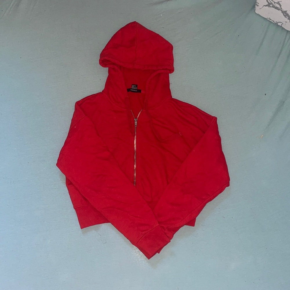 ❤️Red crop sweater and matching sweats❤️